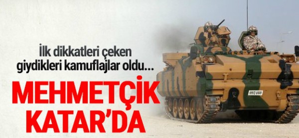 Türk askeri Katar'da