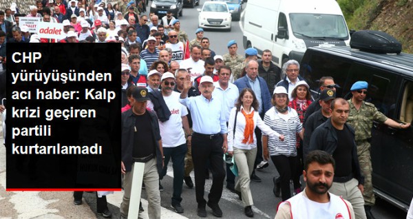CHP'nin Adalet Yürüyüşü'nde kalp krizi geçiren Hasan Tatlı hayatını kaybetti